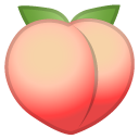 Peach emoji, Google, Android 2020