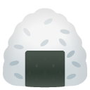 Rice Ball emoji, Google, Android 2020