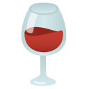 Wine Glass emoji, Google, Android 2020
