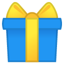 Wrapped Gift emoji, Google, Android 2020