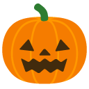 Jack-o-lantern emoji, Google, Android 2020