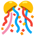 Confetti Ball emoji, Google, Android 2020