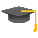 Graduation Cap emoji, Google, Android 2020