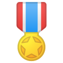 Military Medal emoji, Google, Android 2020