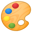 Artist Palette emoji, Google, Android 2020