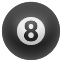 Pool 8 Ball emoji, Google, Android 2020
