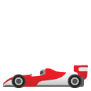 Racing Car emoji, Google, Android 2020
