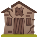 Derelict House emoji, Google, Android 2020