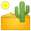 Desert emoji, Google, Android 2020