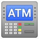 Atm Sign emoji, Google, Android 2020