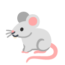 Mouse emoji, Google, Android 2020