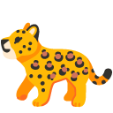 Leopard emoji, Google, Android 2020