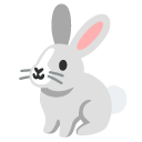 Rabbit emoji, Google, Android 2020