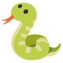 Snake emoji, Google, Android 2020