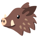 Boar emoji, Google, Android 2020