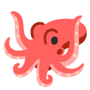 Octopus emoji, Google, Android 2020