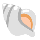 Spiral Shell emoji, Google, Android 2020