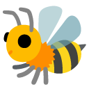 Honeybee emoji, Google, Android 2020