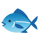 Fish emoji, Google, Android 2020