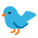 Bird emoji, Google, Android 2020