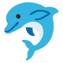 Dolphin emoji, Google, Android 2020