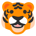 Tiger Face emoji, Google, Android 2020