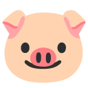 Pig Face emoji, Google, Android 2020