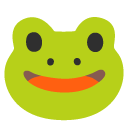 Frog emoji, Google, Android 2020