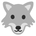 Wolf emoji, Google, Android 2020