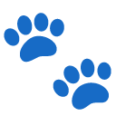 Paw Prints emoji, Google, Android 2020