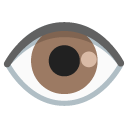 Eye emoji, Google, Android 2020