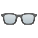 Glasses emoji, Google, Android 2020