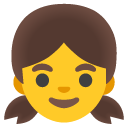 Girl emoji, Google, Android 2020