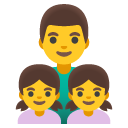 Family Man, Girl, Girl emoji, Google, Android 2020