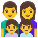 Family Man, Woman, Girl, Boy emoji, Google, Android 2020