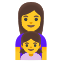 Family Woman, Girl emoji, Google, Android 2020
