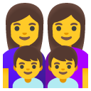 Family Woman, Woman, Boy, Boy emoji, Google, Android 2020