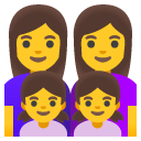 Family Woman, Woman, Girl, Girl emoji, Google, Android 2020