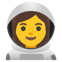 Woman Astronaut emoji, Google, Android 2020