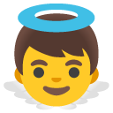 Baby Angel emoji, Google, Android 2020