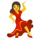 Woman Dancing emoji, Google, Android 2020