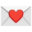 Love Letter emoji, Google, Android 2020