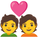 Couple with Heart emoji, Google, Android 2020