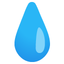 Droplet emoji, Google, Android 2020
