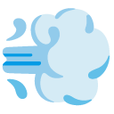 Dashing Away emoji, Google, Android 2020