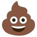 Pile of Poo emoji, Google, Android 2020