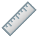 Straight Ruler emoji, Google, Android 2020