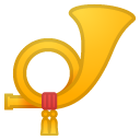 Postal Horn emoji, Google, Android 2020