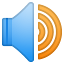 Speaker High Volume emoji, Google, Android 2020