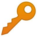 Key emoji, Google, Android 2020